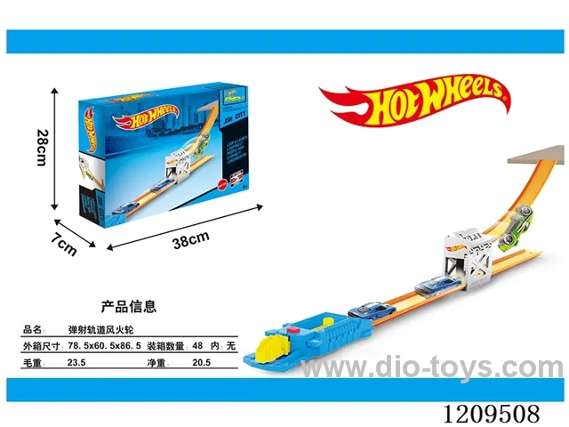 Ejection trajectory hot wheels