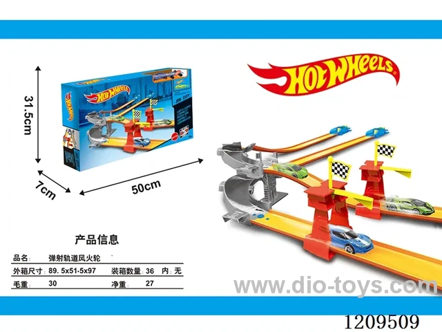 Ejection trajectory hot wheels