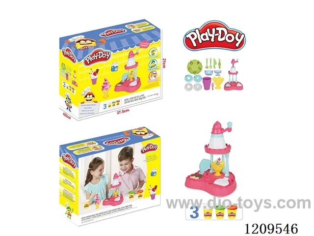 Color mud ice cream machine set