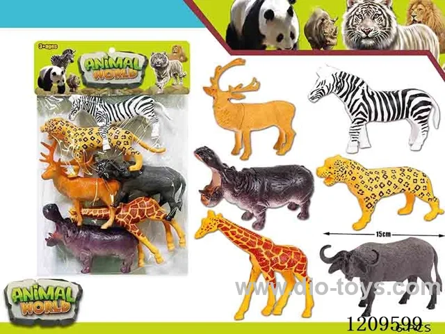 Wildlife set 6PCS
