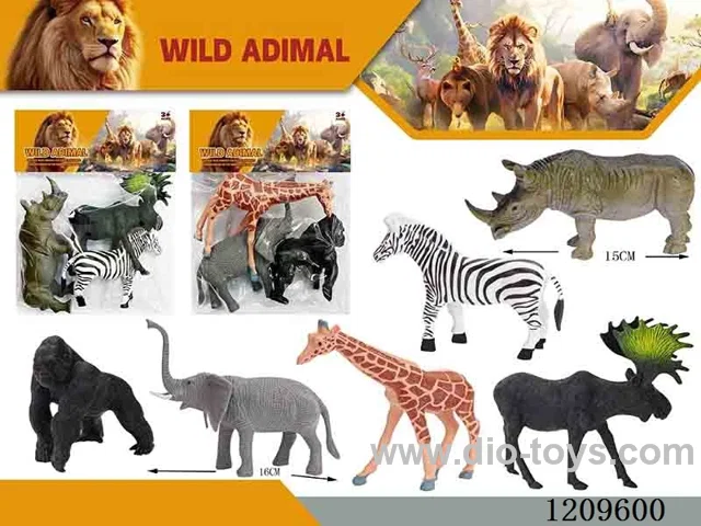 Wildlife set 3PCS