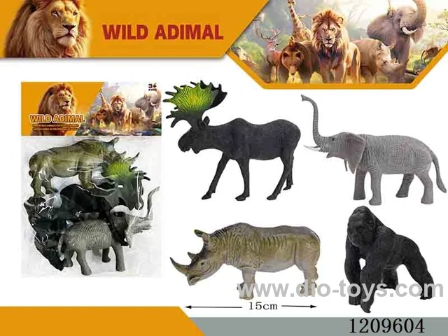 Wildlife set 4PCS