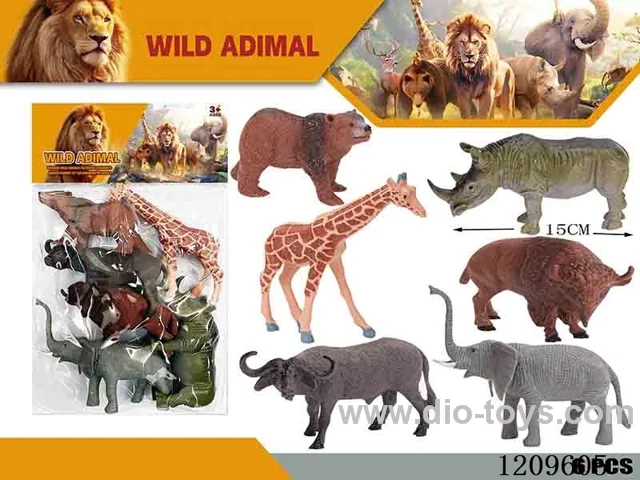 Wildlife set 6PCS