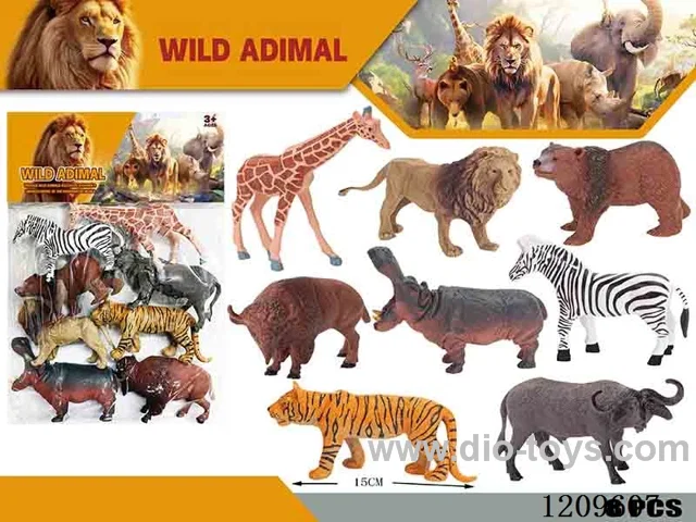 Wildlife set 8PCS