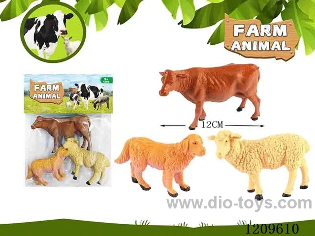 Farm animal set 3PCS