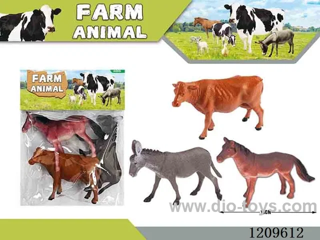 Farm animal set 3PCS