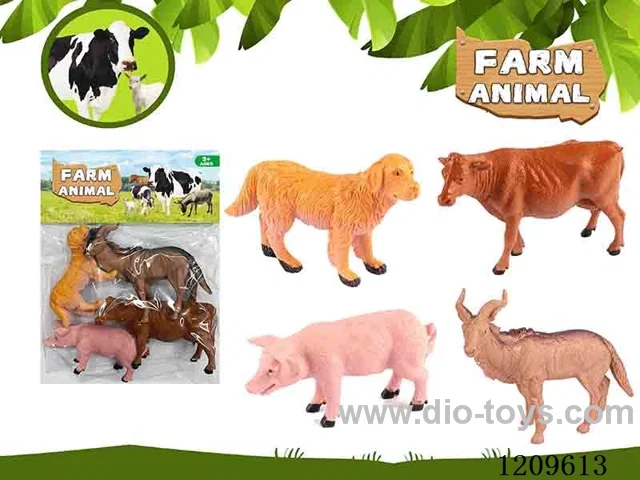 Farm animal set 4PCS