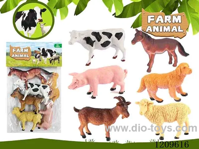 Farm animal set 6PCS
