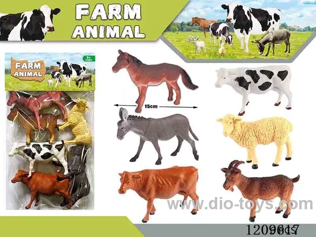 Farm animal set 6PCS
