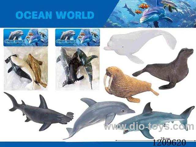 Marine animal set 3PCS