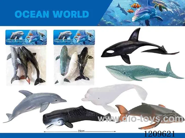 Marine animal set 3PCS