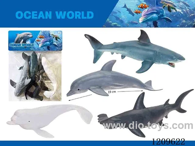 Marine animal set 4PCS