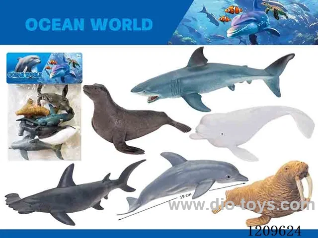 Marine animal set 6PCS