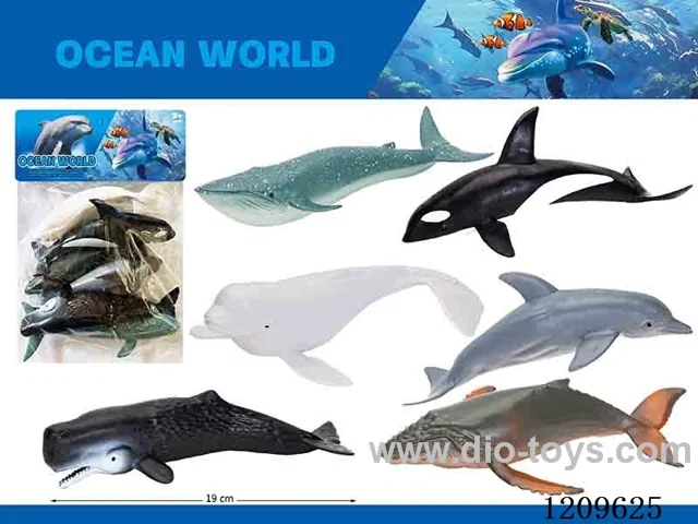 Marine animal set 6PCS