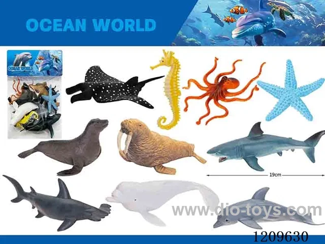Marine animal set 10PCS