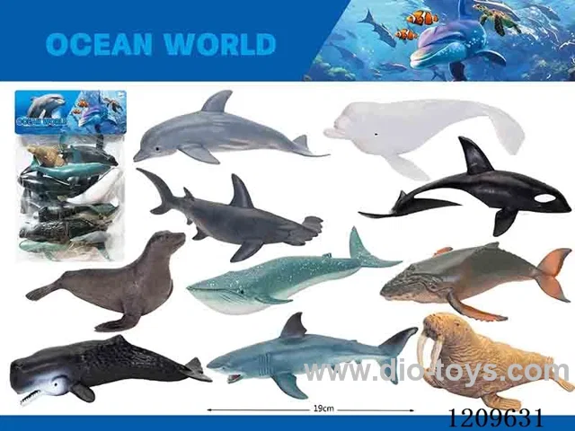 Marine animal set 10PCS