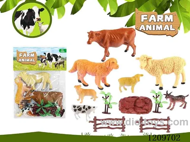 Farm animal set 12PCS