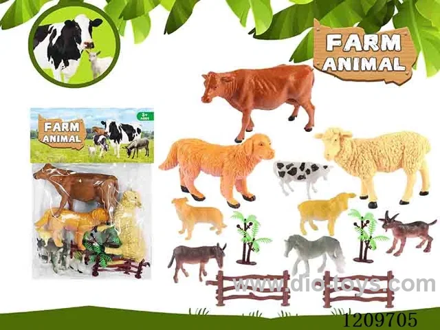 Farm animal set 13PCS
