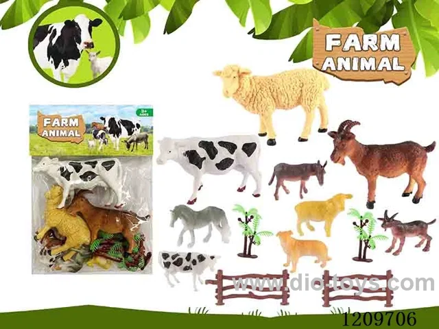 Farm animal set 13PCS