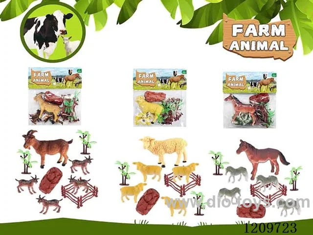 Farm animal set 12PCS