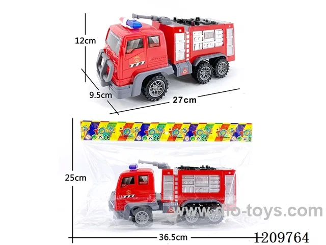 Inertial fire truck