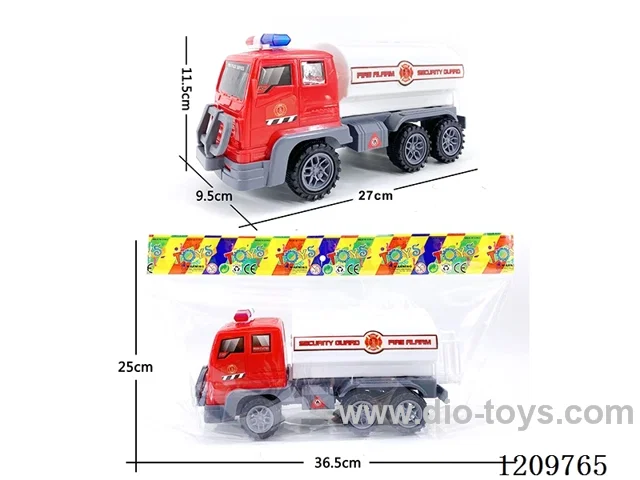 Inertial fire truck