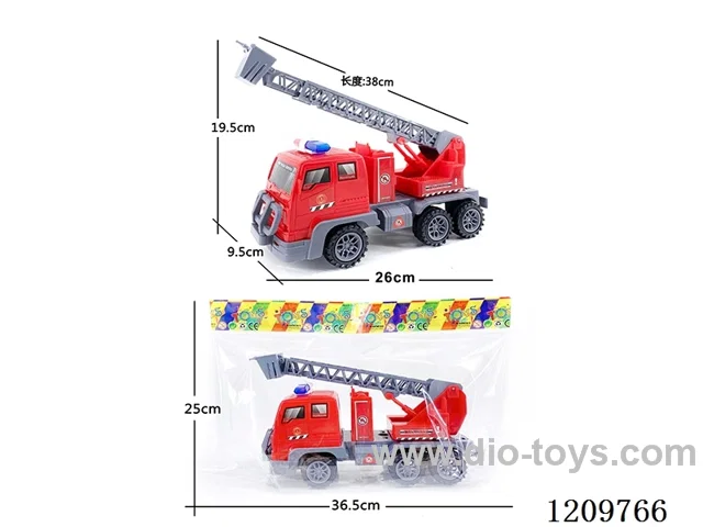 Inertial fire truck