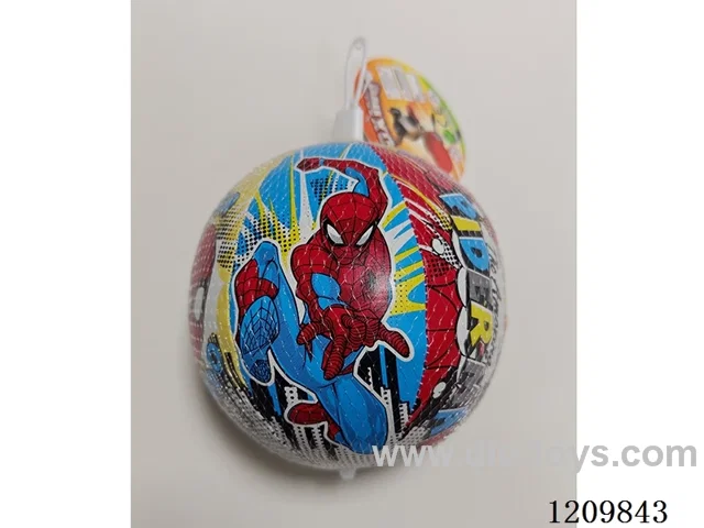 Leather six-piece ball
