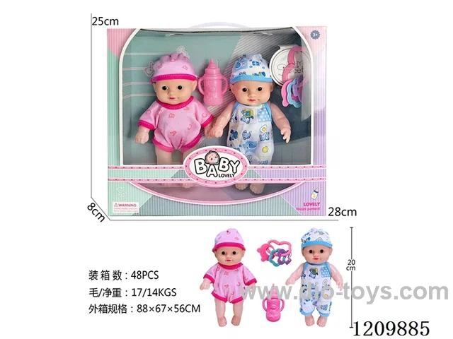 8 inch doll 2PCS