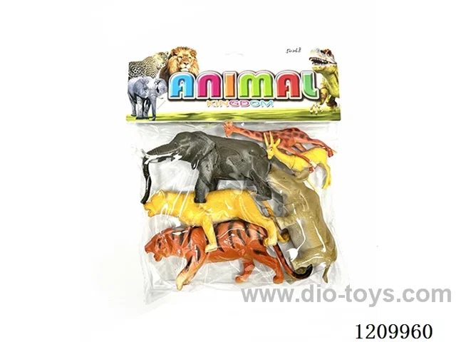 Wildlife series 6 inch 4PCS +4 inch 2PCS