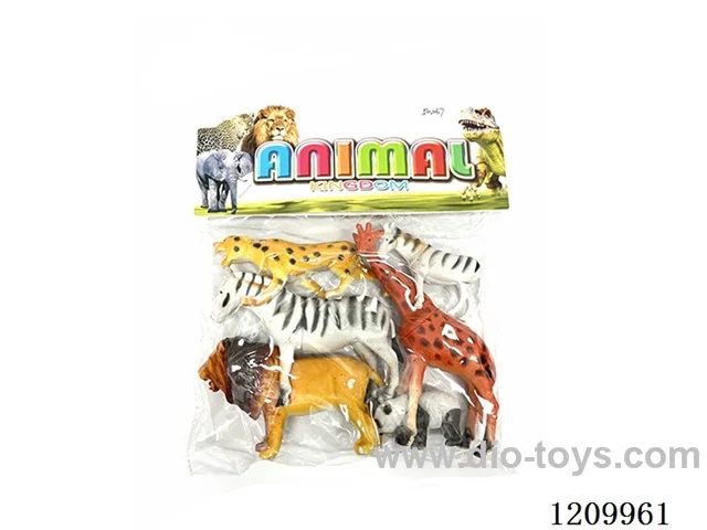 Wildlife series 6 inch 4PCS +4 inch 2PCS
