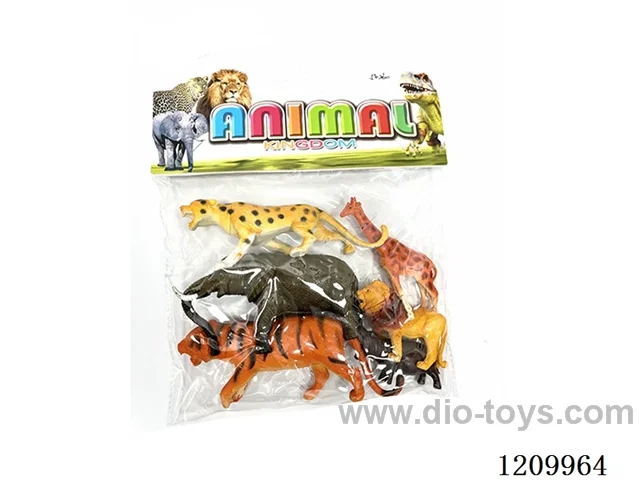 Wildlife series 6 inch 3PCS +4 inch 3PCS