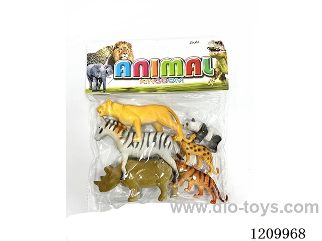 Wildlife series 6 inch 3PCS +4 inch 3PCS