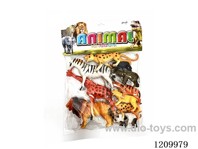 Wildlife series 6 inch 4PCS +4 inch 6PCS