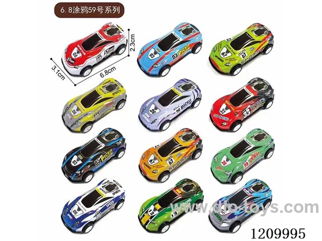 6.8 pull back alloy car
