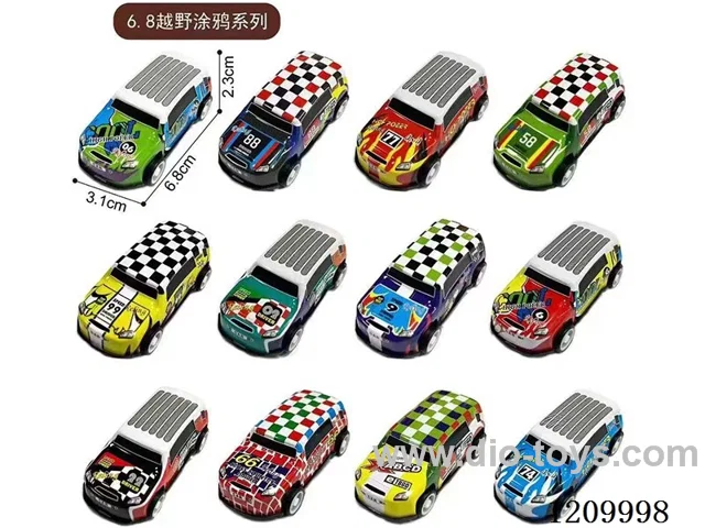 6.8 pull back alloy car