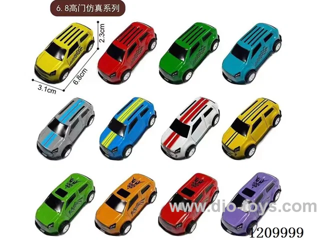 6.8 pull back alloy car