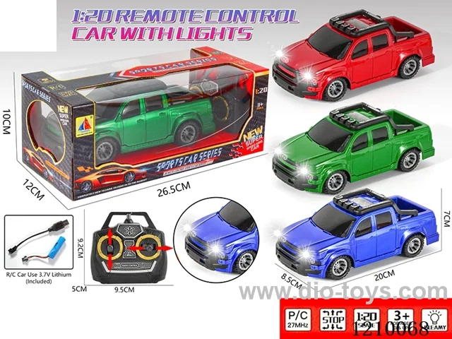 27MHZ 4ch rc car with light included 3.7V Lithium battery +USB cable