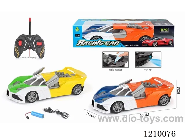 1:16 27MHZ 5ch rc car -Bugadi with spray included battery