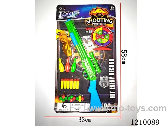 Table tennis EVA softball gun with marking target