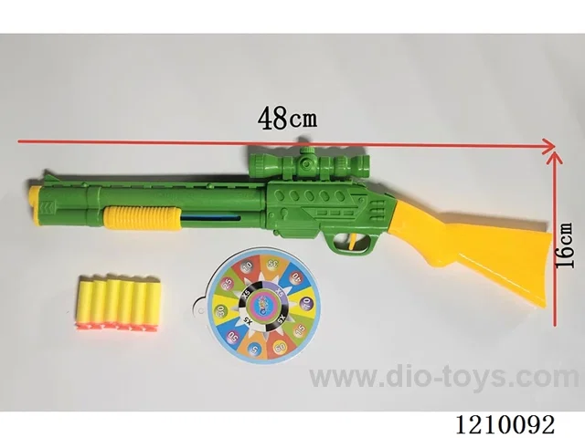 EVA softball gun with target