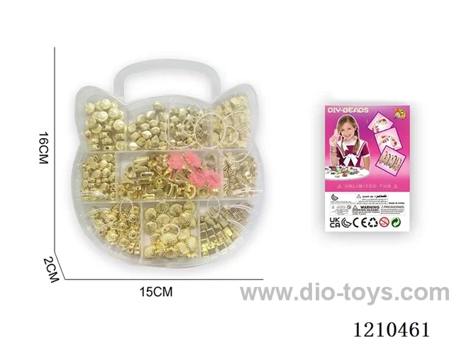 DIY cat head 10 grid beading