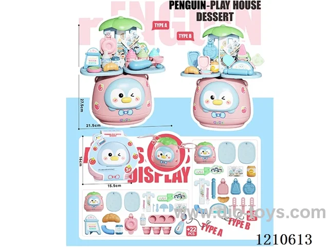Backpack storage dessert set