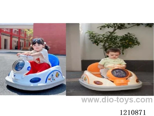 Baby stroller-double drive without remote control-bumper car