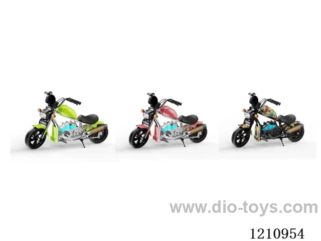 Children's electric graffiti motorcycle with lights