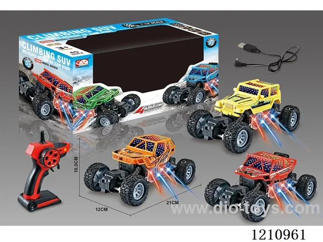 1:18 4ch rc car with 3D light included battery 3 mixed