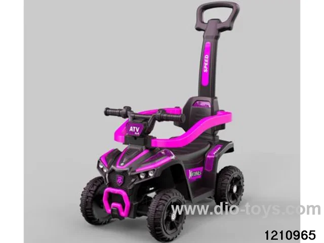 free wheel children car(With push handle，light& music）