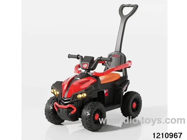 free wheel children car(With push handle，light& music）