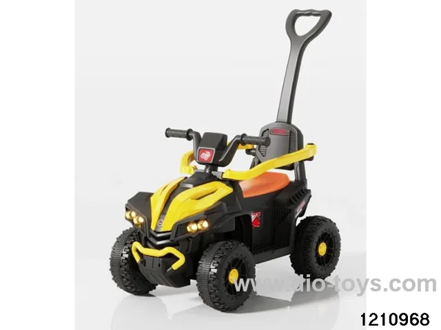 battery operation children car(With push handle，light& music）