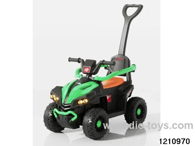 battery operation children car(With push handle，light& music）
